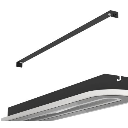 Eglo - Plafón LED regulable LED/20W/230V 2700-6500K negro + control remoto