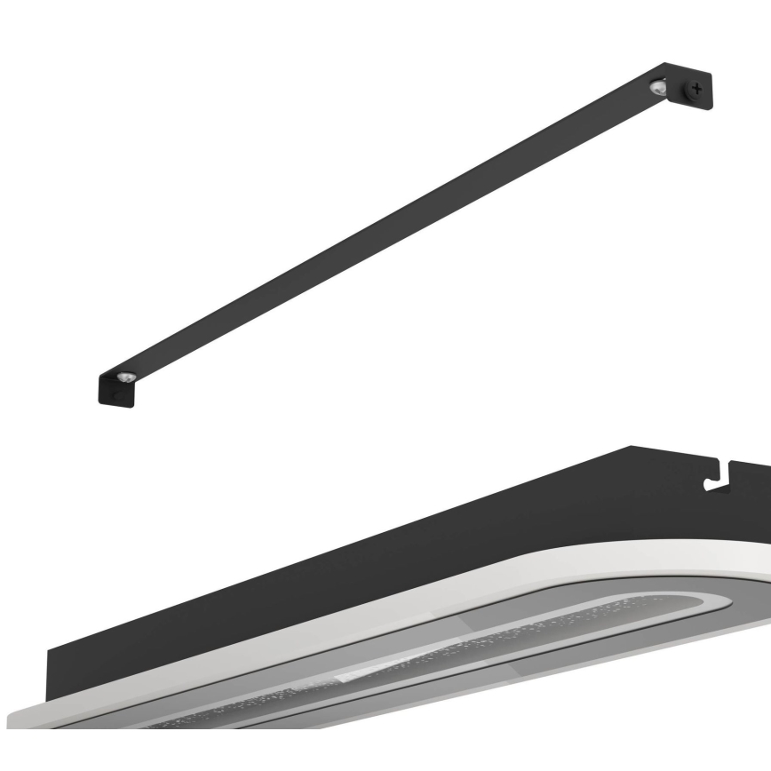 Eglo - Plafón LED regulable LED/20W/230V 2700-6500K negro + control remoto