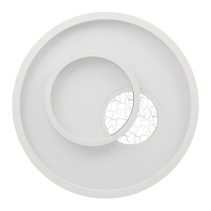 Eglo - Plafón LED 1xLED/14W/230V + 1xLED/8,5W diá. 38 cm blanco