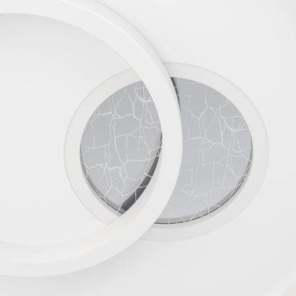 Eglo - Plafón LED 1xLED/14W/230V + 1xLED/8,5W diá. 38 cm blanco