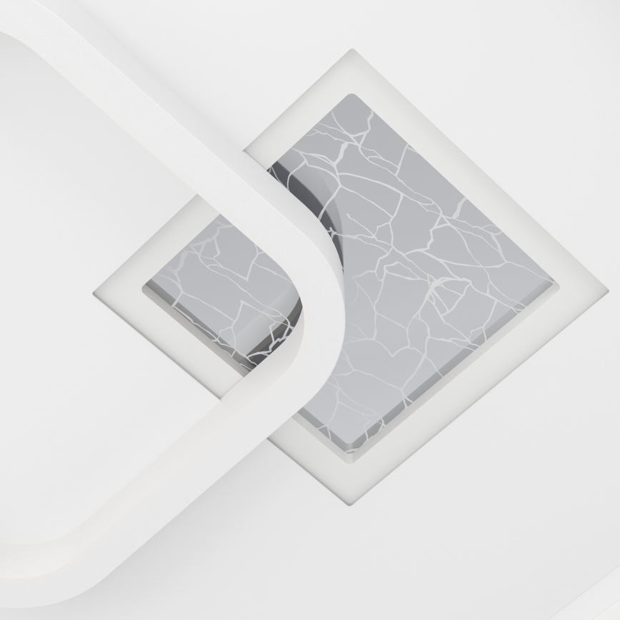 Eglo - Plafón LED 1xLED/16,2W/230V + 1xLED/9,2W 38x38 cm blanco
