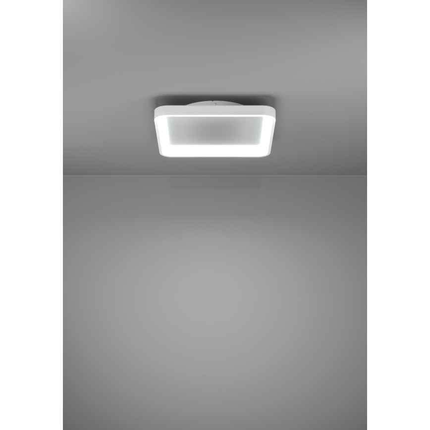 Eglo - Plafón LED regulable LORETELLO LED/12W/230V blanco + control remoto