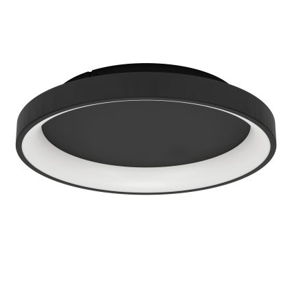 Eglo - Plafón LED regulable LED/12W/230V 2700-6500K negro + control remoto