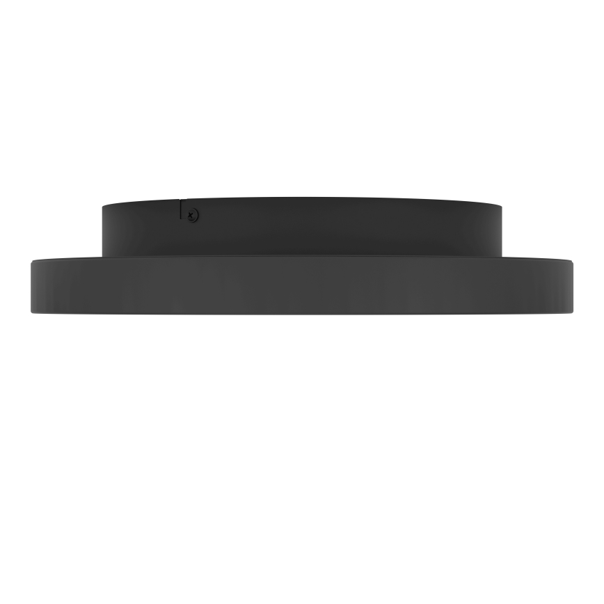 Eglo - Plafón LED regulable LED/12W/230V 2700-6500K negro + control remoto