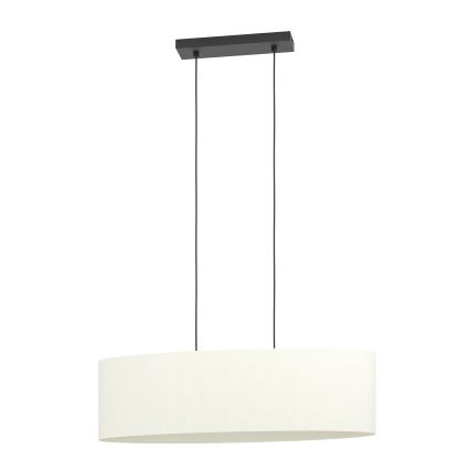 Eglo - Lámpara colgante 2xE27/60W/230V blanco