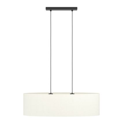 Eglo - Lámpara colgante 2xE27/60W/230V blanco