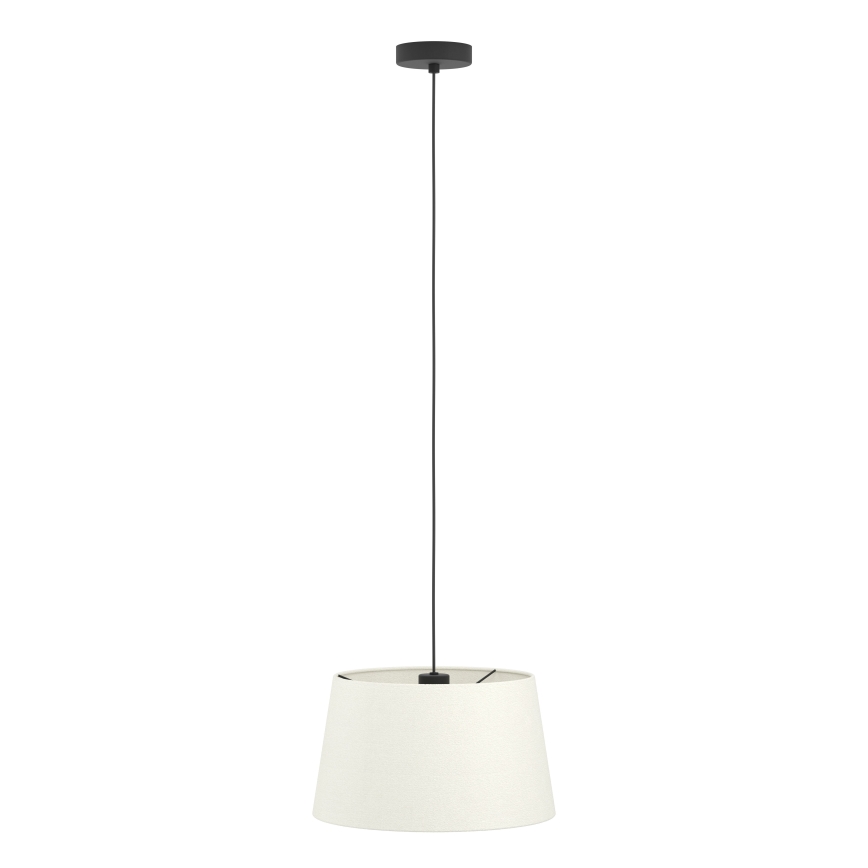Eglo - Lámpara colgante 1xE27/60W/230V blanco