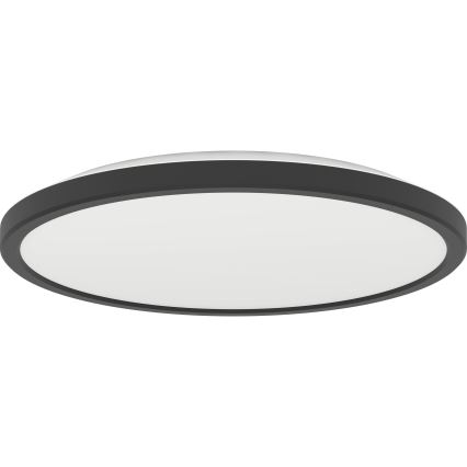 Eglo - Plafón LED de baño LED/13,9W/230V 2700/4000/6500K diá. 30 cm IP44 negro