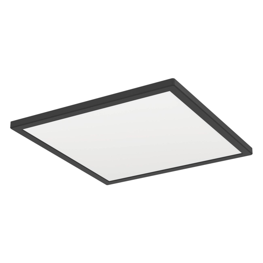 Eglo - Plafón LED de baño LED/17,6W/230V 2700/4000/6500K 39x39 cm IP44 negro