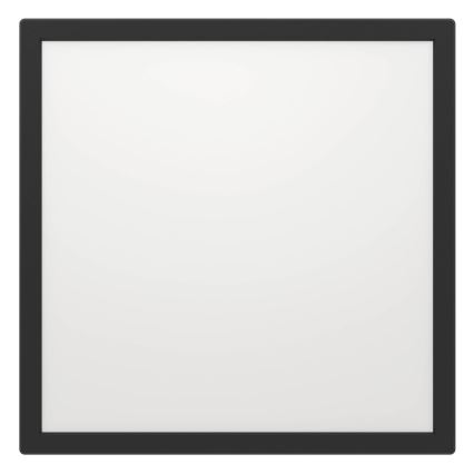 Eglo - Plafón LED de baño LED/17,6W/230V 2700/4000/6500K 39x39 cm IP44 negro
