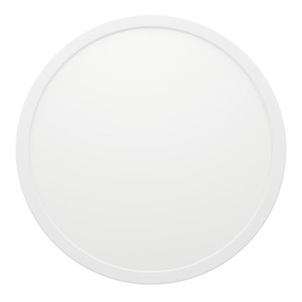 Eglo - Luz de techo LED regulable para baño LED/18,5W/230V 2700-6500K diá. 38,9 cm IP44 blanco + control remoto