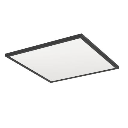 Eglo - LED RGBW Plafón regulable para el baño LED/17W/230V 2700-6500K 50x50cm IP44 negro ZigBee