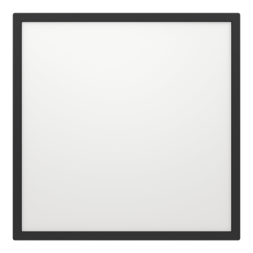 Eglo - LED RGBW Plafón regulable para el baño LED/17W/230V 2700-6500K 50x50cm IP44 negro ZigBee