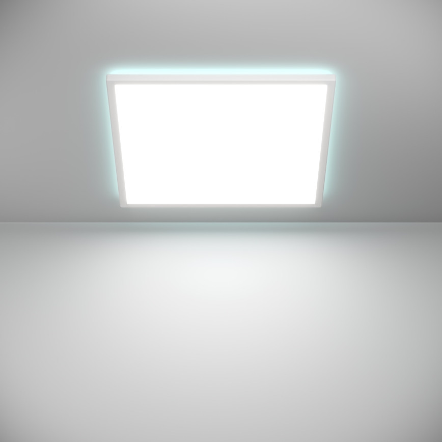 Eglo - LED RGBW Plafón regulable para el baño LED/17W/230V 2700-6500K 50x50 cm IP44 blanco ZigBee