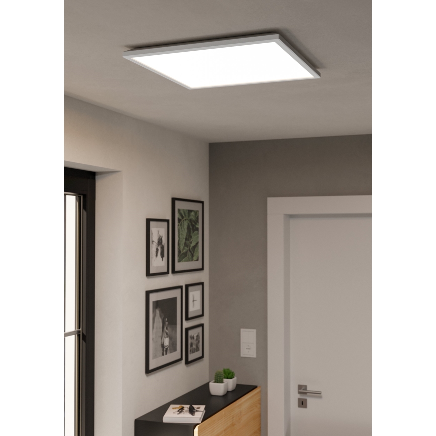 Eglo - LED RGBW Plafón regulable para el baño LED/17W/230V 2700-6500K 50x50 cm IP44 blanco ZigBee