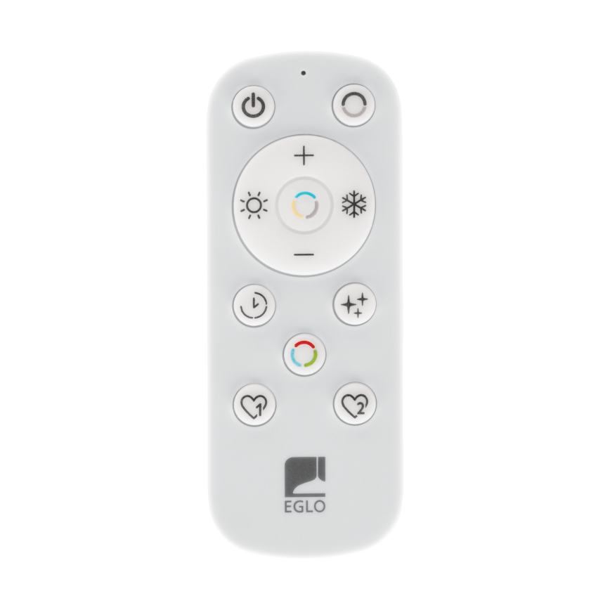 Eglo - Plafón LED regulable LED/12W/230V 2700-6500K blanco + control remoto