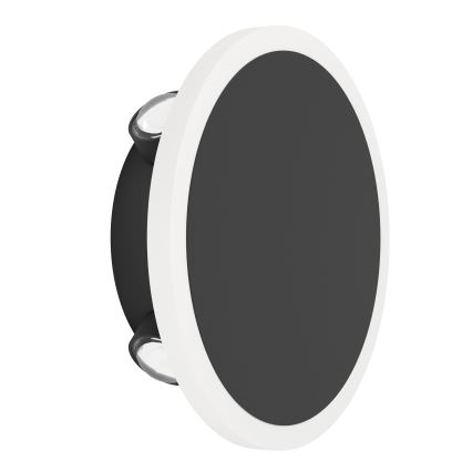 Eglo - Aplique LED LED/12W/230V 3000K diá. 17 cm negro