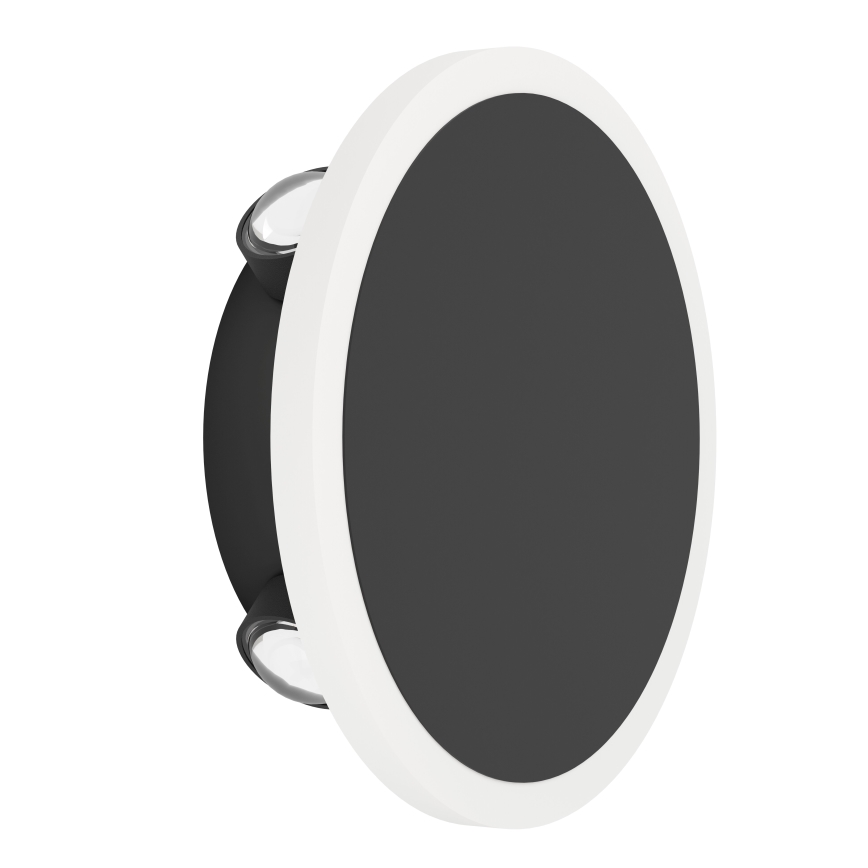 Eglo - Aplique LED LED/12W/230V 3000K diá. 17 cm negro