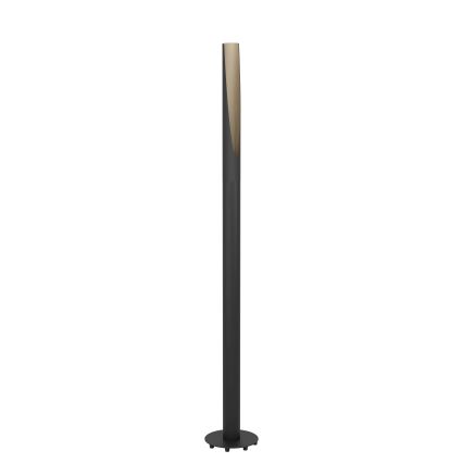 Eglo  - Lámpara LED de pie 1xGU10/4,5W/230V 3000K negro/marrón