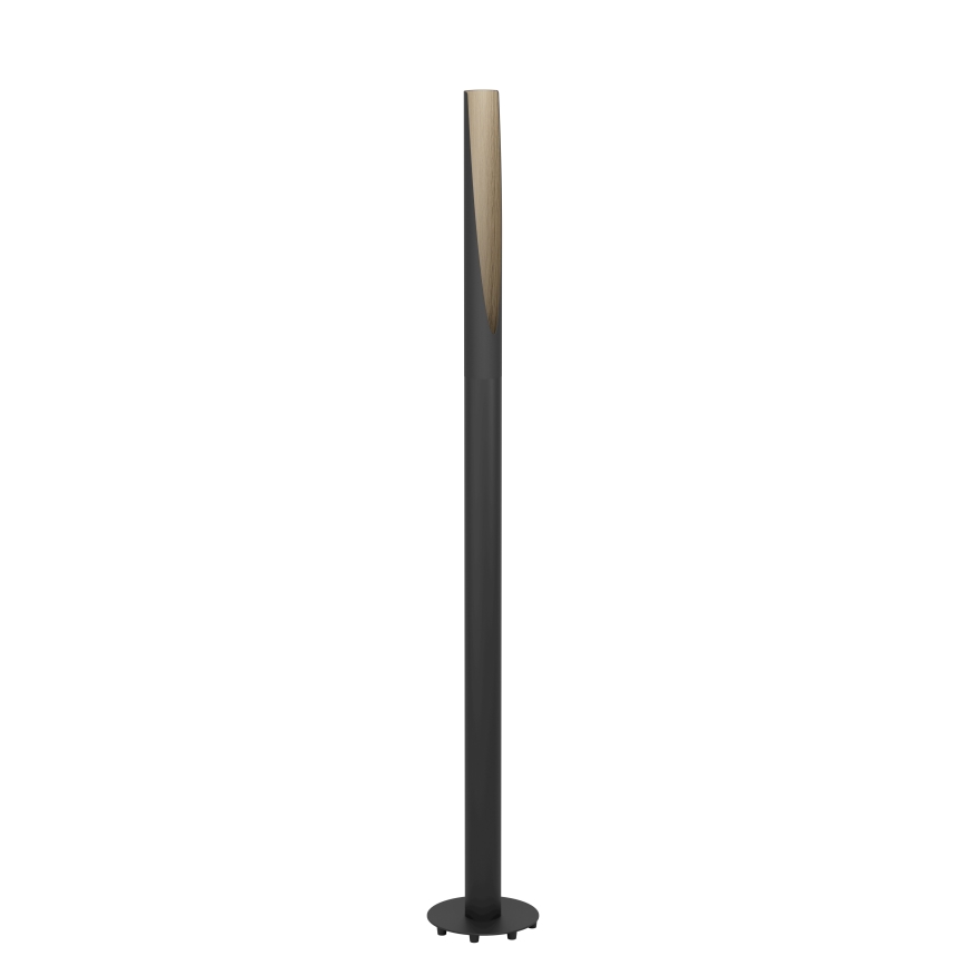 Eglo  - Lámpara LED de pie 1xGU10/4,5W/230V 3000K negro/marrón