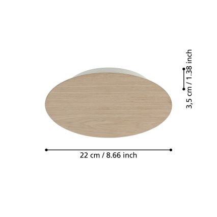 Eglo - Aplique LED LED/9,2W/230V 3000K beige