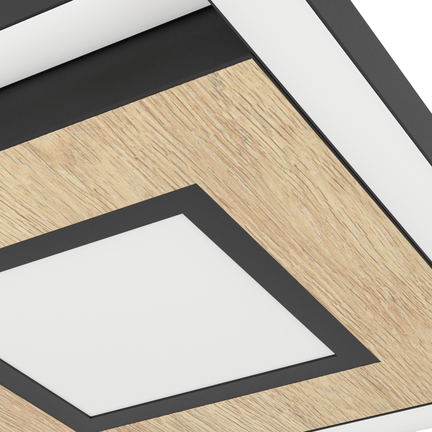 Eglo - Plafón LED regulable 2xLED/17W/230V +1xLED/4,2W 2700-6500K + control remoto