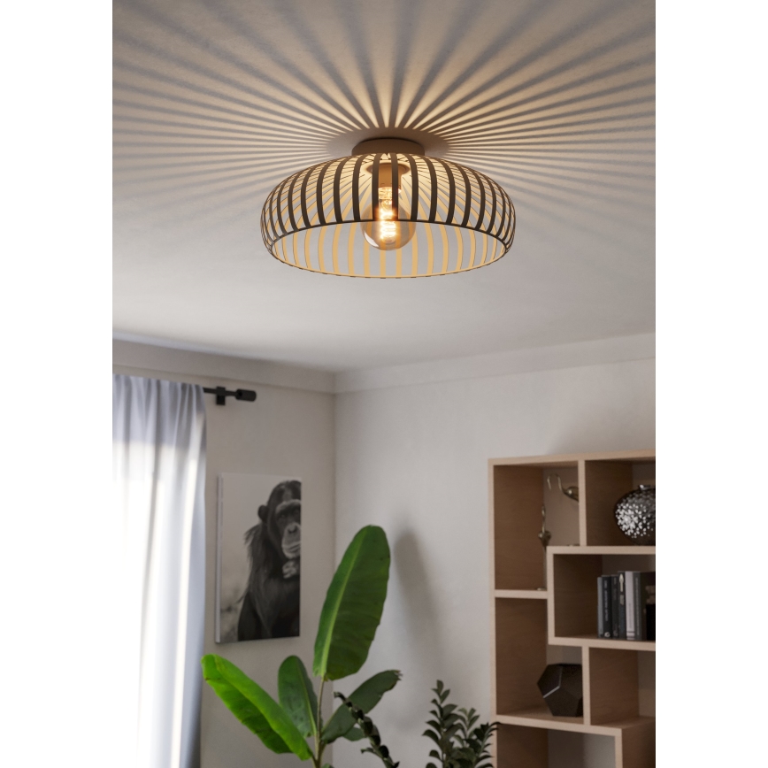Eglo - Plafón 1xE27/40W/230V diá. 43 cm color crema