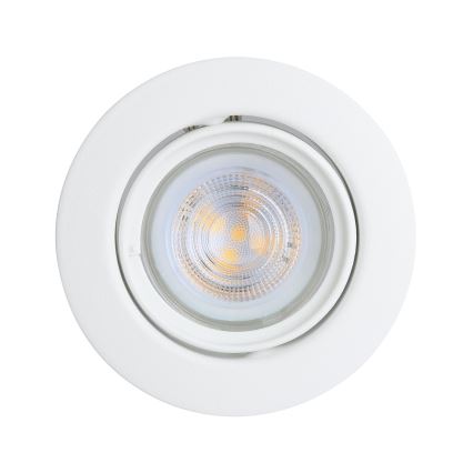 Eglo - SET 3x Lámpara empotrable LED 1xGU10/4W/230V blanco