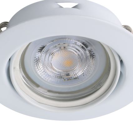 Eglo - SET 3x Lámpara empotrable LED 1xGU10/4W/230V blanco