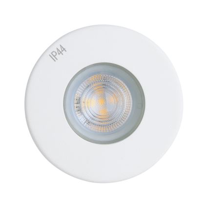Eglo - SET 3xLED Lámpara empotrable de baño 1xGU10/4W/230V IP44 blanco