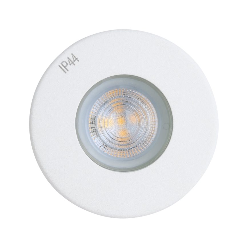 Eglo - SET 3xLED Lámpara empotrable de baño 1xGU10/4W/230V IP44 blanco