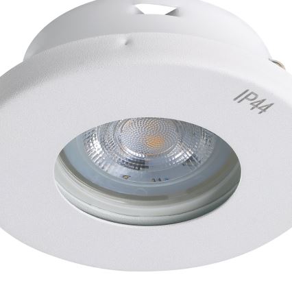 Eglo - SET 3xLED Lámpara empotrable de baño 1xGU10/4W/230V IP44 blanco