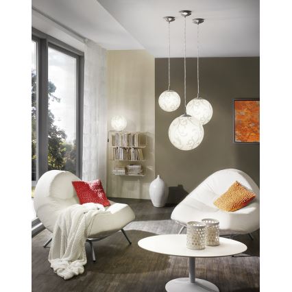 Eglo 90742 - Lámpara colgante REBECCA 1xE27/60W/230V