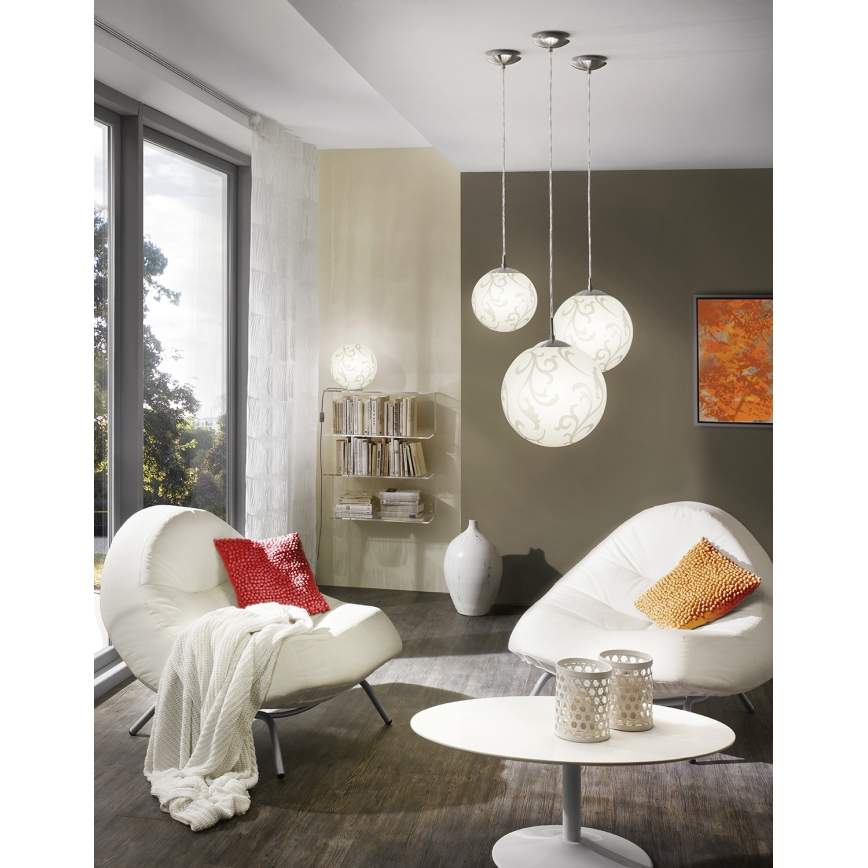 Eglo 90742 - Lámpara colgante REBECCA 1xE27/60W/230V