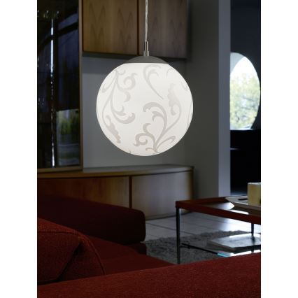 Eglo 90742 - Lámpara colgante REBECCA 1xE27/60W/230V