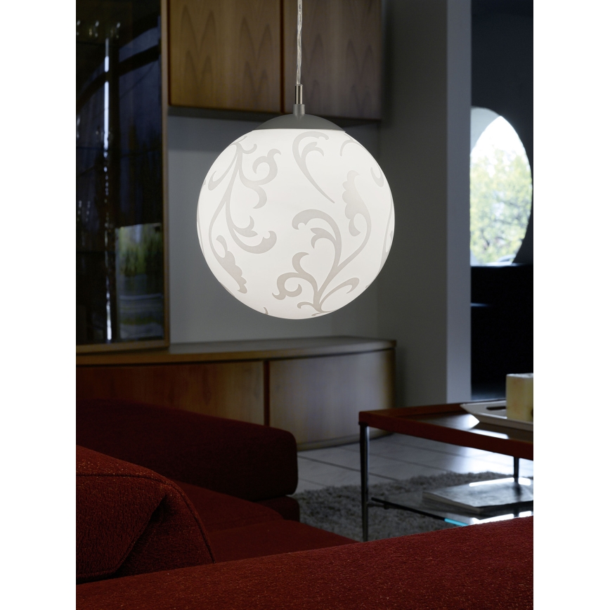 Eglo 90742 - Lámpara colgante REBECCA 1xE27/60W/230V