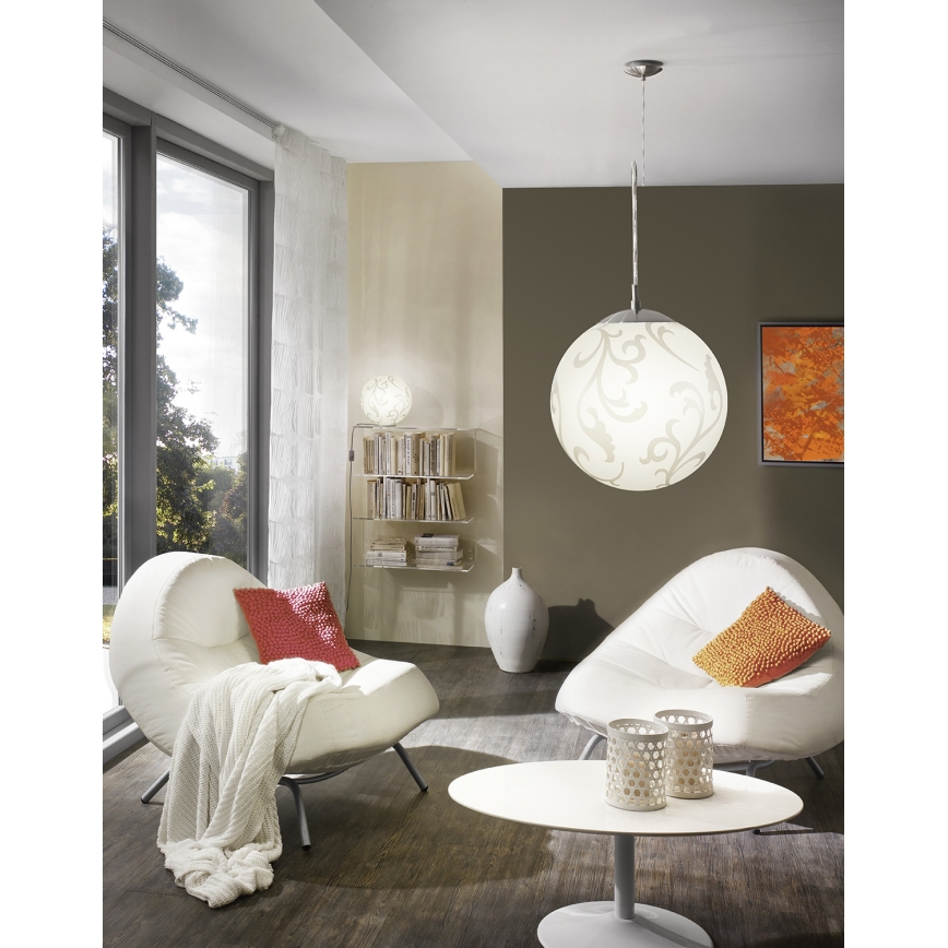 Eglo 90742 - Lámpara colgante REBECCA 1xE27/60W/230V