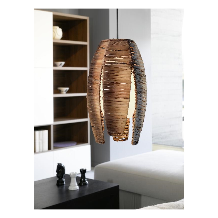EGLO 91008 - Lámpara colgante MONGU 1xE27/60W