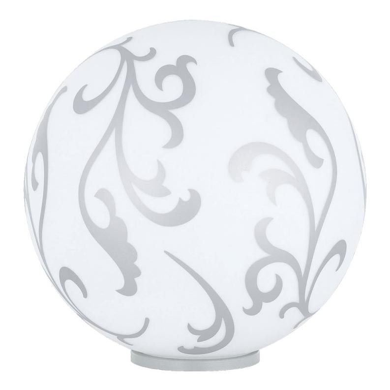 Eglo 91161 - Lámpara de mesa REBECCA 1xE27/60W/230V diá. 30 cm