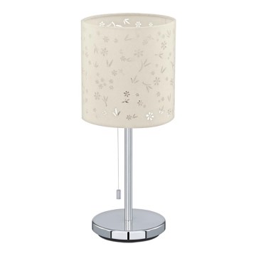 Eglo 91395 - Lámpara de mesa CHICCO 1 1xE27/60W/230V