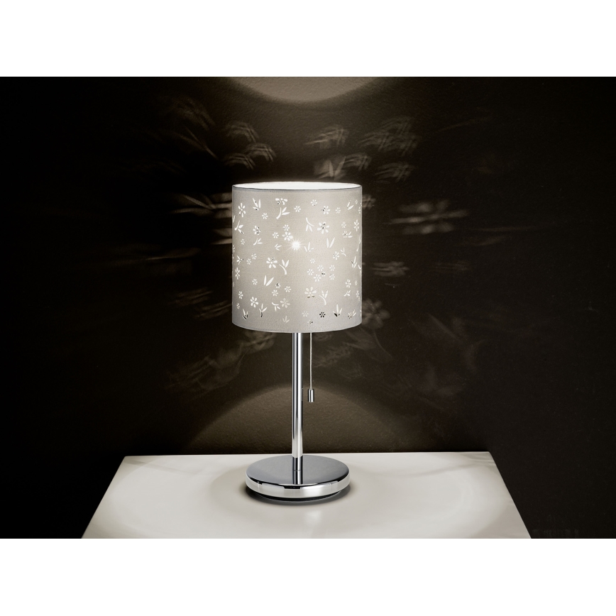 Eglo 91395 - Lámpara de mesa CHICCO 1 1xE27/60W/230V
