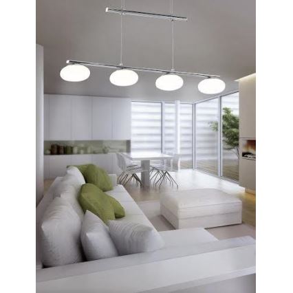 EGLO 91752 - Lámpara LED colgante ALEANDRO 4xLED/6W/230V