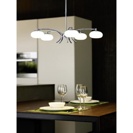 EGLO 91753 - Lámpara colgante LED ALEANDRO 5xLED/6W/230V