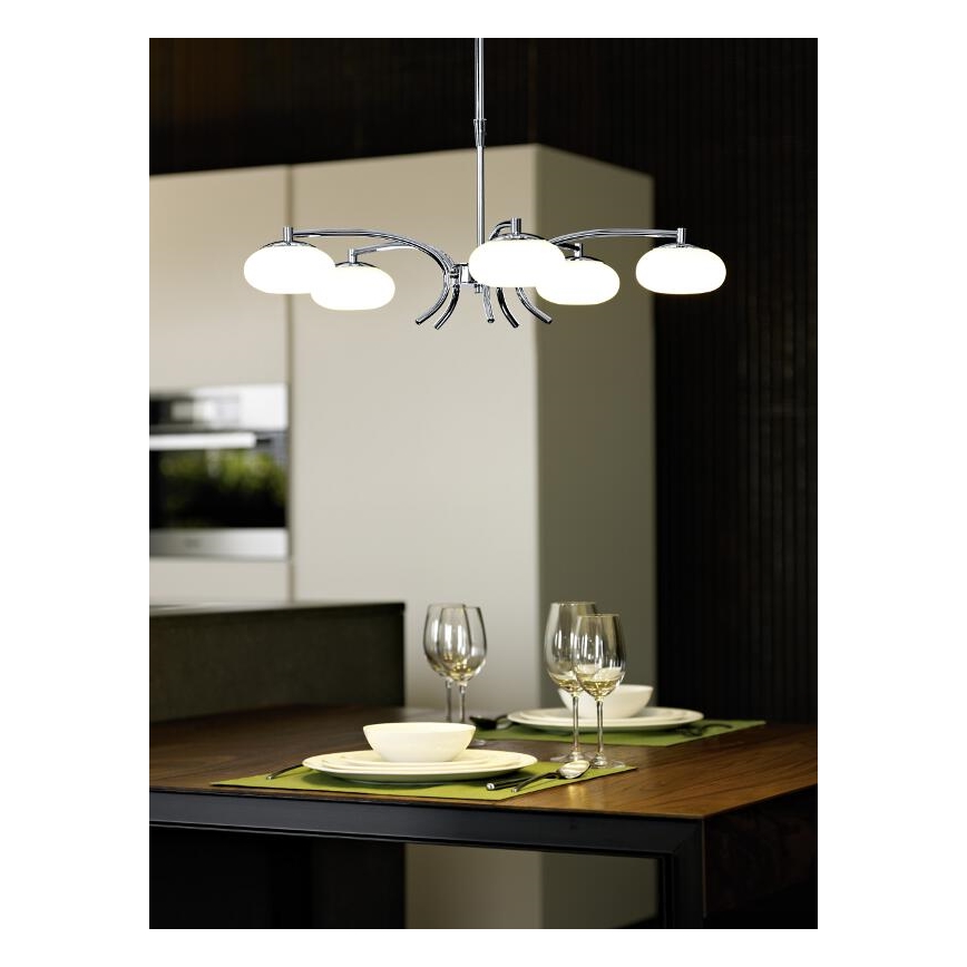 EGLO 91753 - Lámpara colgante LED ALEANDRO 5xLED/6W/230V