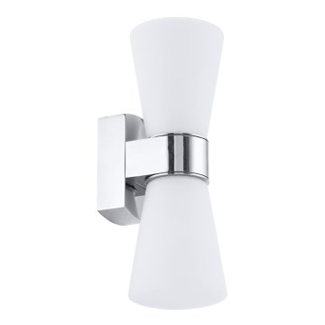 Eglo 91989 - Aplique para el baño CAILIN 2xG9/33W/230V IP44