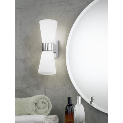 Eglo 91989 - Aplique para el baño CAILIN 2xG9/33W/230V IP44