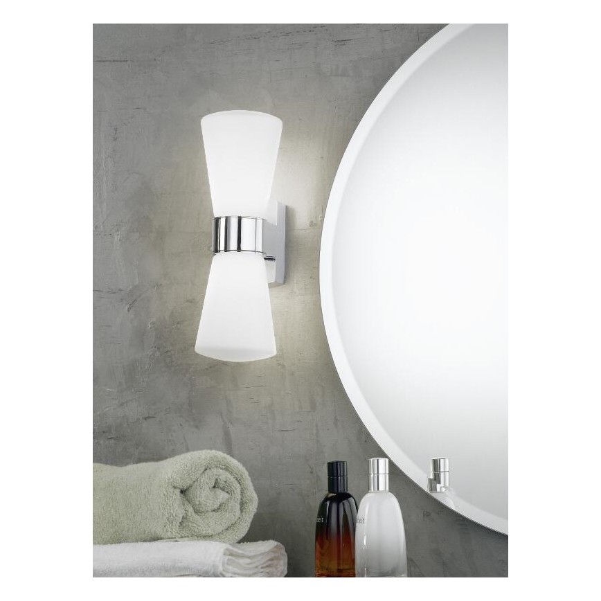 Eglo 91989 - Aplique para el baño CAILIN 2xG9/33W/230V IP44