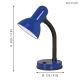 Eglo - Lámpara de mesa 1xE27/40W azul
