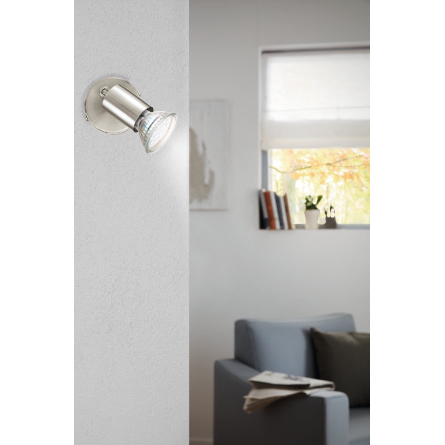 Eglo - Foco LED de pared LED 1xGU10/2,8W/230V