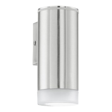 EGLO 92735 - Aplique LED exterior RIGA 1xGU10/2,5W IP44
